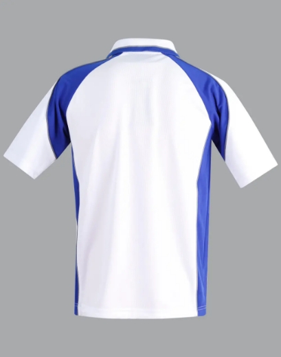 Picture of Winning Spirit, Mens Mini Waffle CoolDry Polo